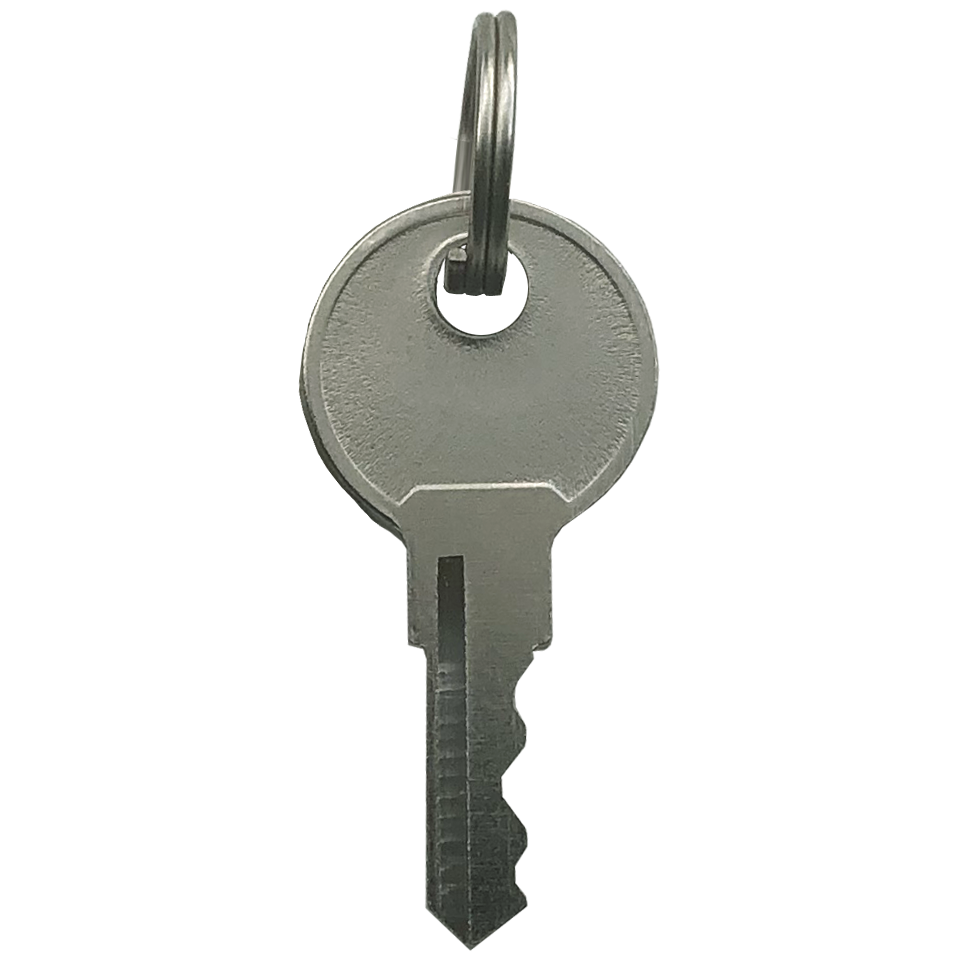 ASEC VITAL Cut Key To Suit VT10243 Asec Vital Window Restrictor Keyed Alike - Silver