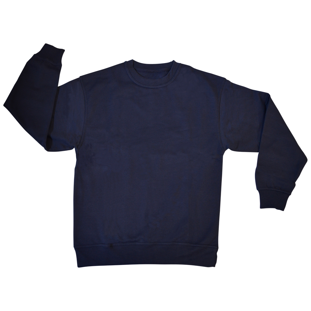 WARRIOR Polycotton Sweatshirt Navy