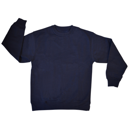 WARRIOR Polycotton Sweatshirt Navy