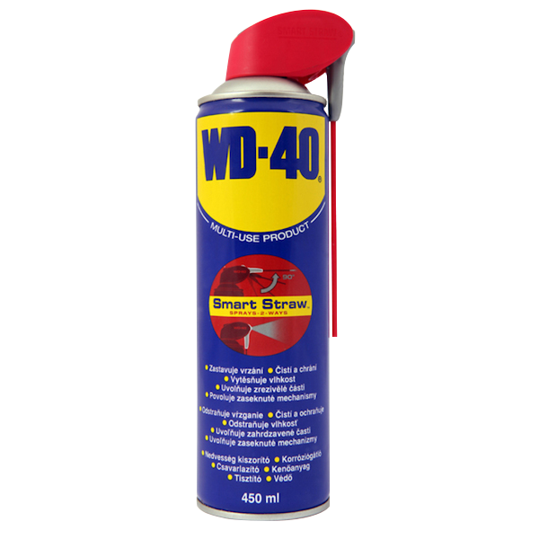 WD-40 Lubricant Spray with Smart Straw 450ml