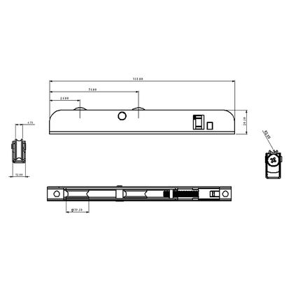 WINLOCK 1 Pair Of Patio Rollers