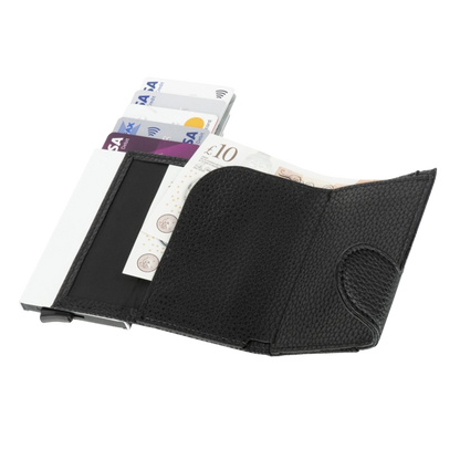 BEE-SECURE C-Secure Leather RFID Flip Up Wallet