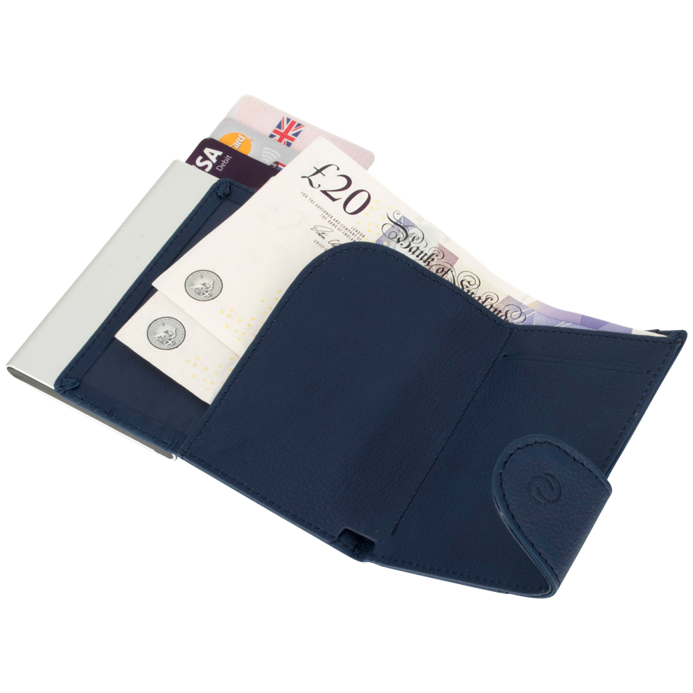 BEE-SECURE C-Secure Leather RFID Flip Up Wallet