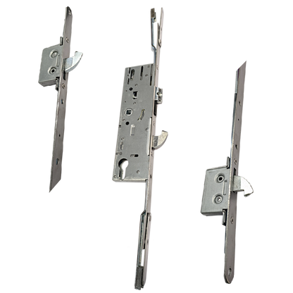 DOORMASTER Professional Lever Operated Latch & Hook - 2 Adjustable Hooks (Timber & Composite)