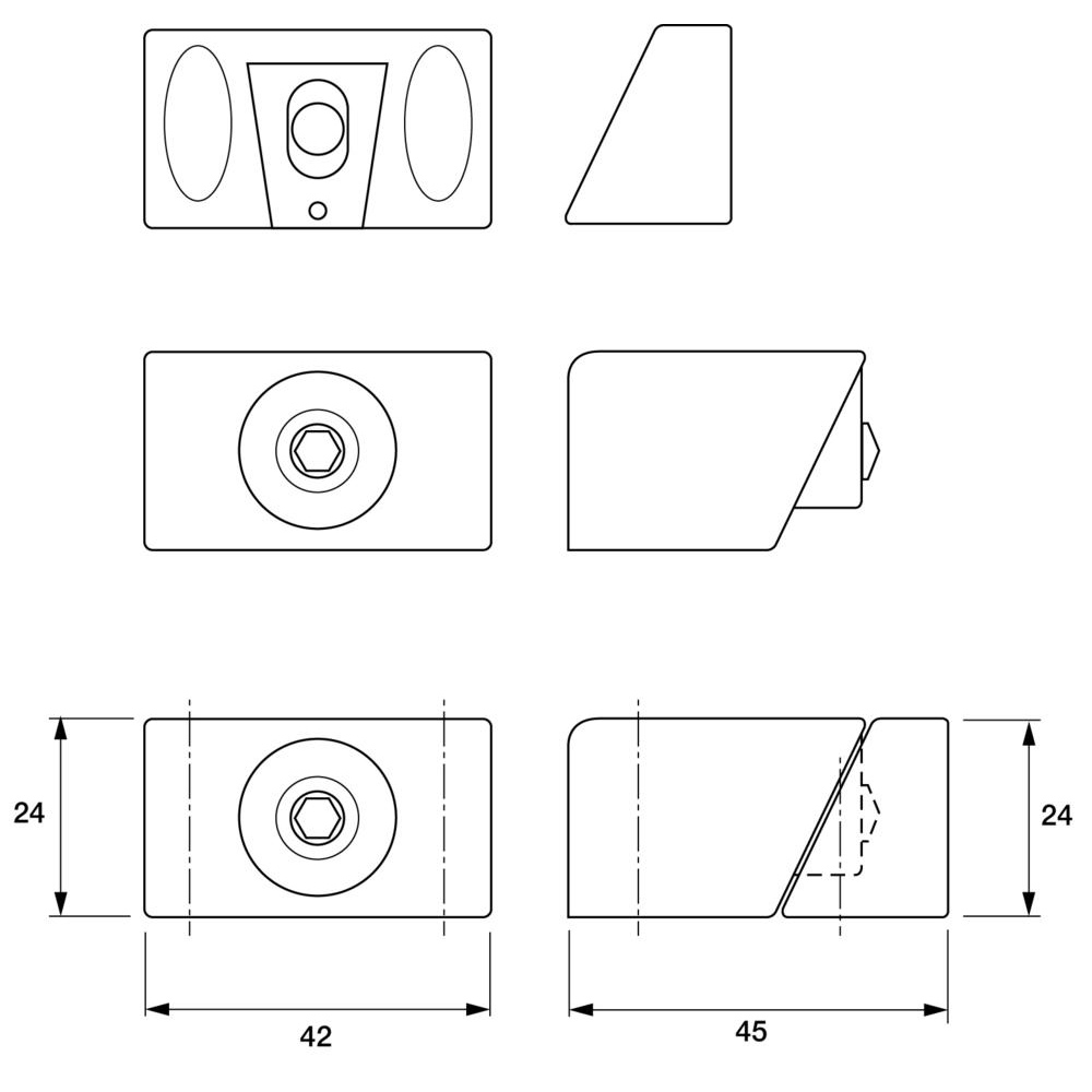 YALE 8K108 Sash Window Lock