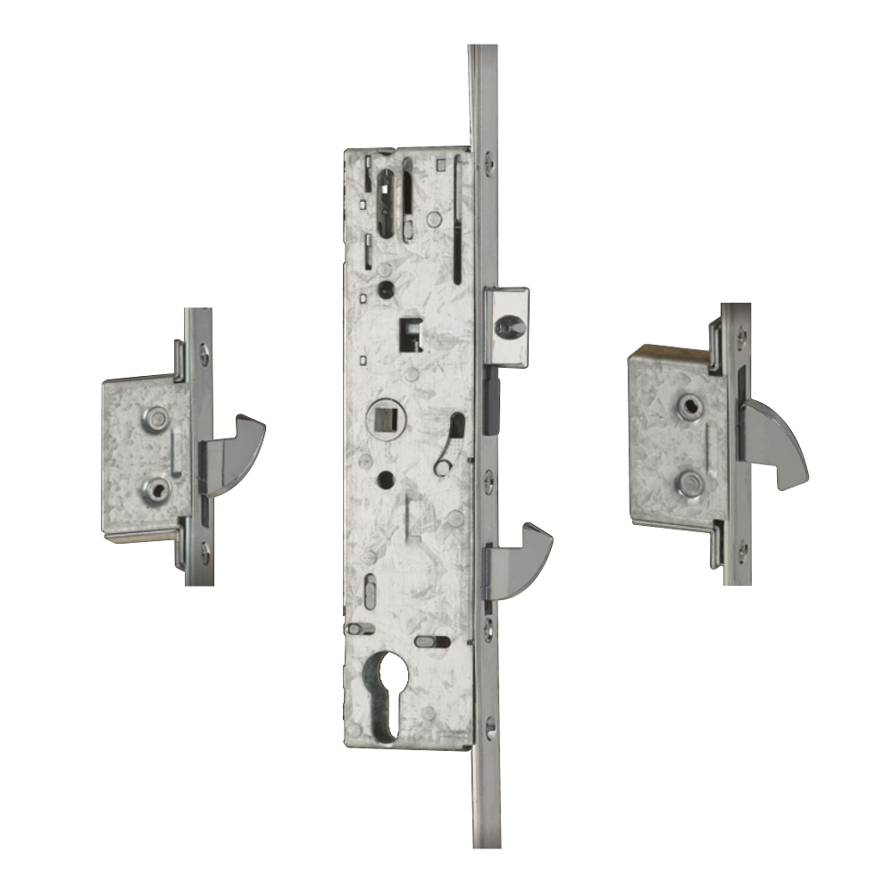 YALE YS170 Lever Operated Latch & Hookbolt Split Spindle - 2 Hook