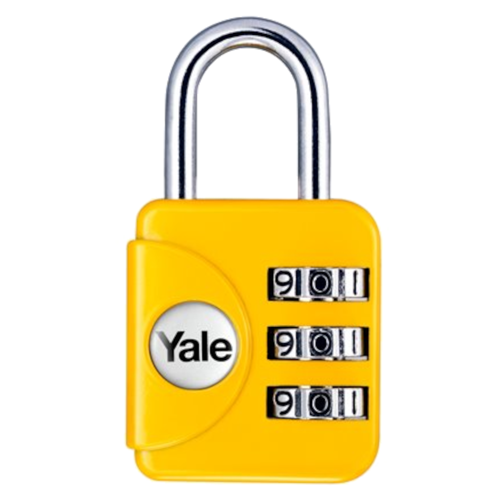 YALE YP1 Open Shackle Combination Padlock