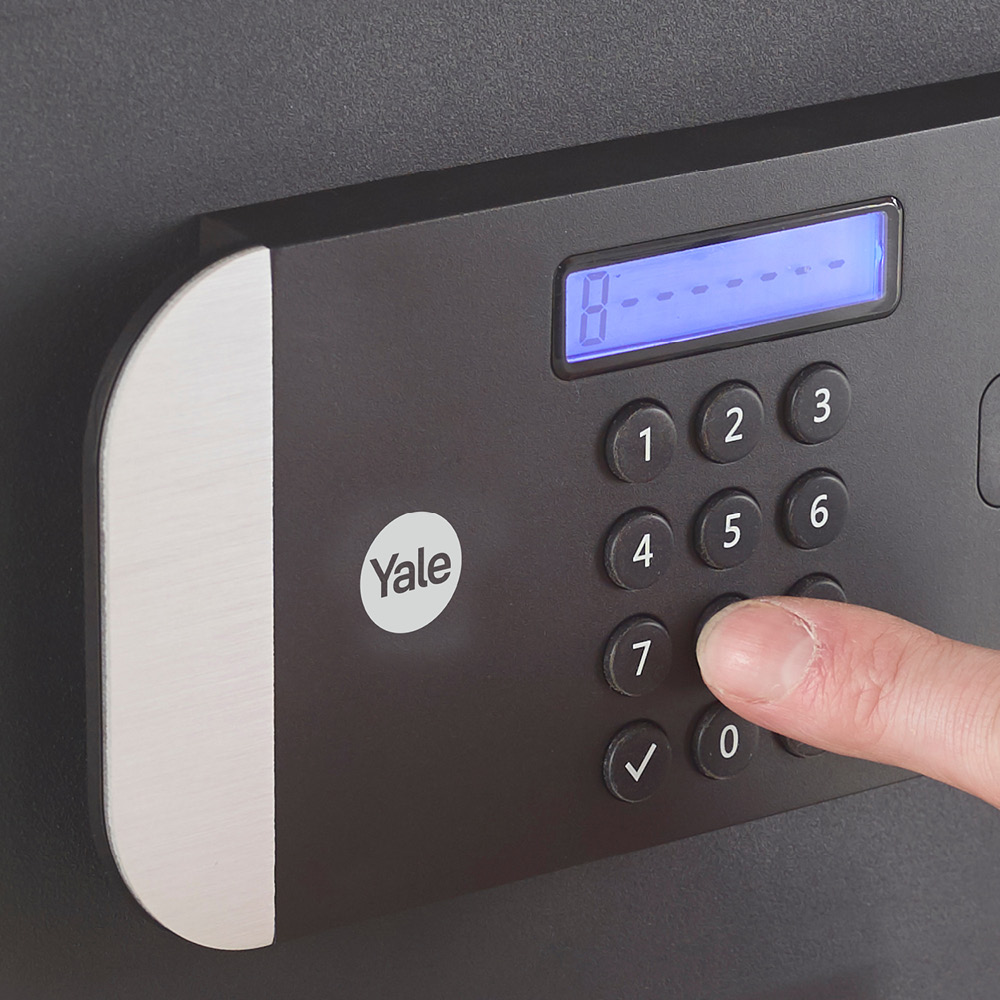 YALE Maximum Security Fingerprint Laptop Safe YLFM Range