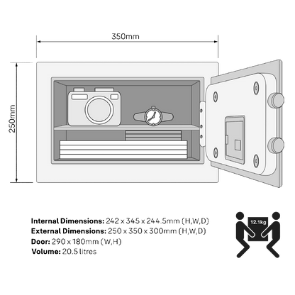 YALE Smart Safe YSS/250/EB1