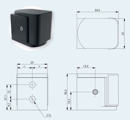 ADVANCE™ Bi-fold door magnets N52