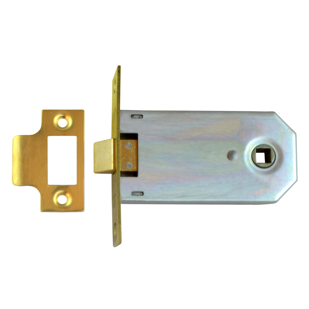 UNION 2642 Mortice Latch 102mm - Polished Brass