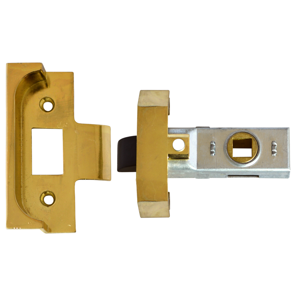 UNION 2650 Rebated Tubular Latch 64mm - Electro Brass