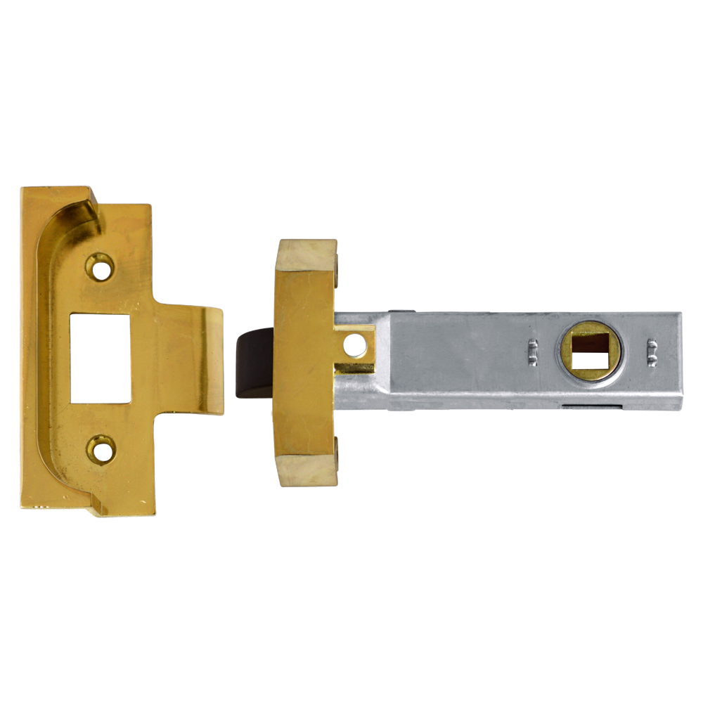 UNION 2650 Rebated Tubular Latch 80mm - Electro Brass