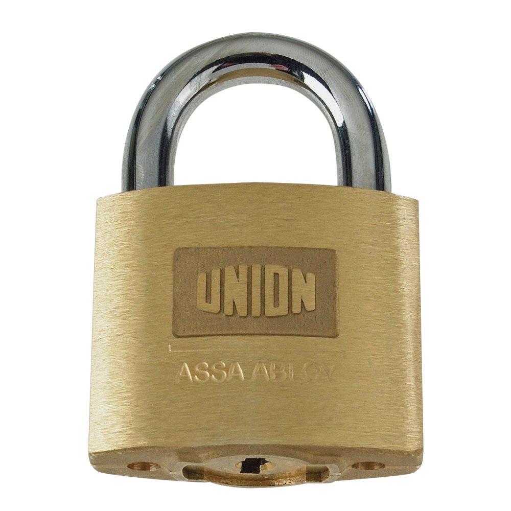 UNION C-Series 1K42 AVA Brass Open Shackle Padlock Keyed To Differ
