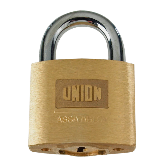 UNION C-Series 1K42 AVA Brass Open Shackle Padlock Keyed To Differ