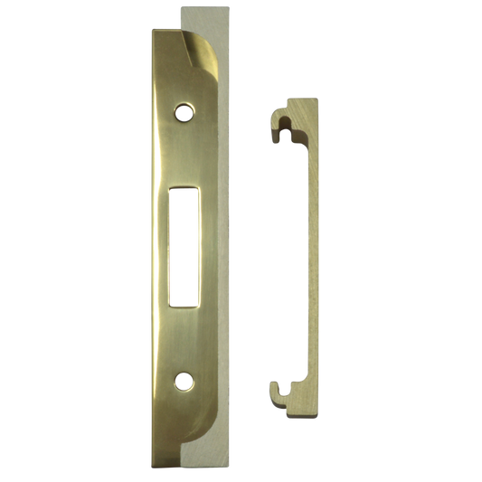 UNION 2969 Rebate To Suit 2126, 2177, 2401, 2426 & 2477 Deadlocks 25mm PL - Polished Lacquered Brass