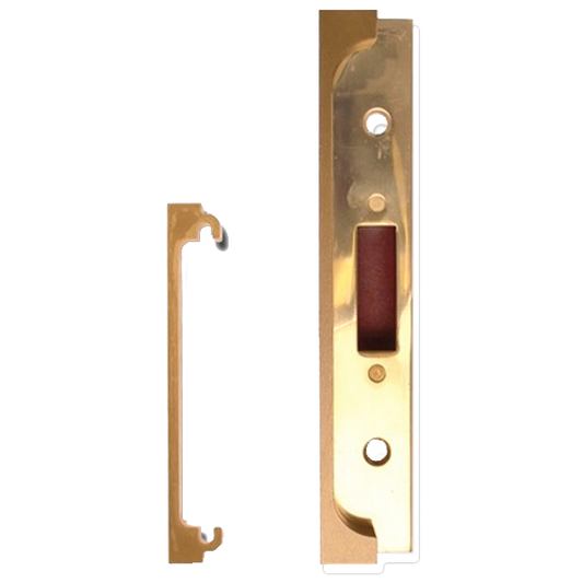 UNION 2988 Rebate To Suit 2101 Deadlocks 13mm PL - Polished Lacquered Brass