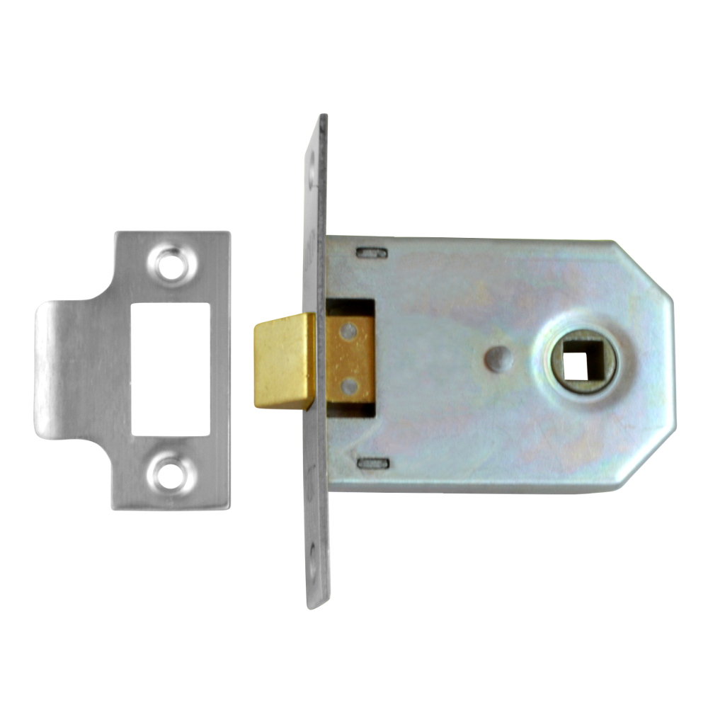 UNION 2642 Mortice Latch 75mm - Chrome Plated