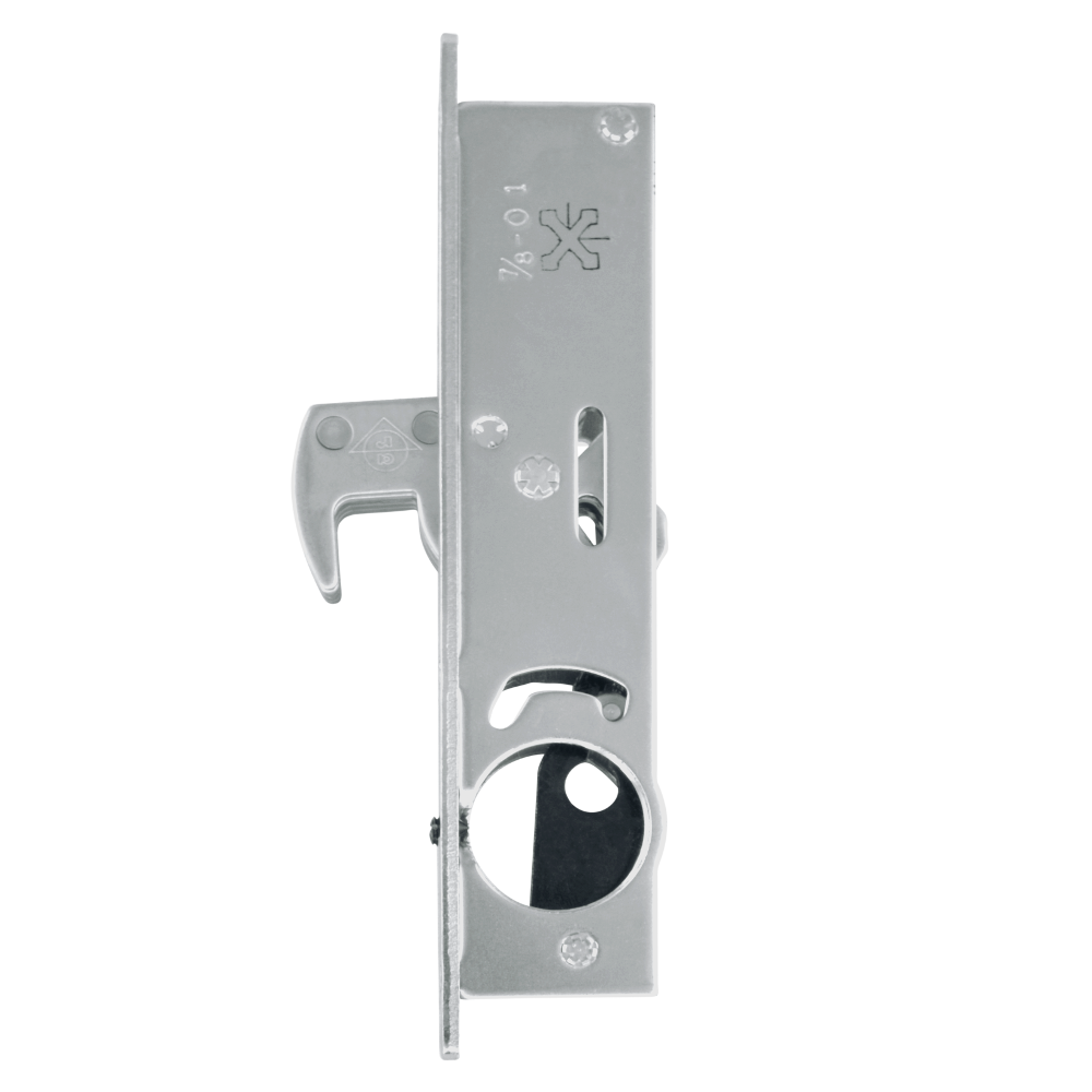 ADAMS RITE MS1850 Mortice Hooklock Case 22mm - Anodised Aluminium