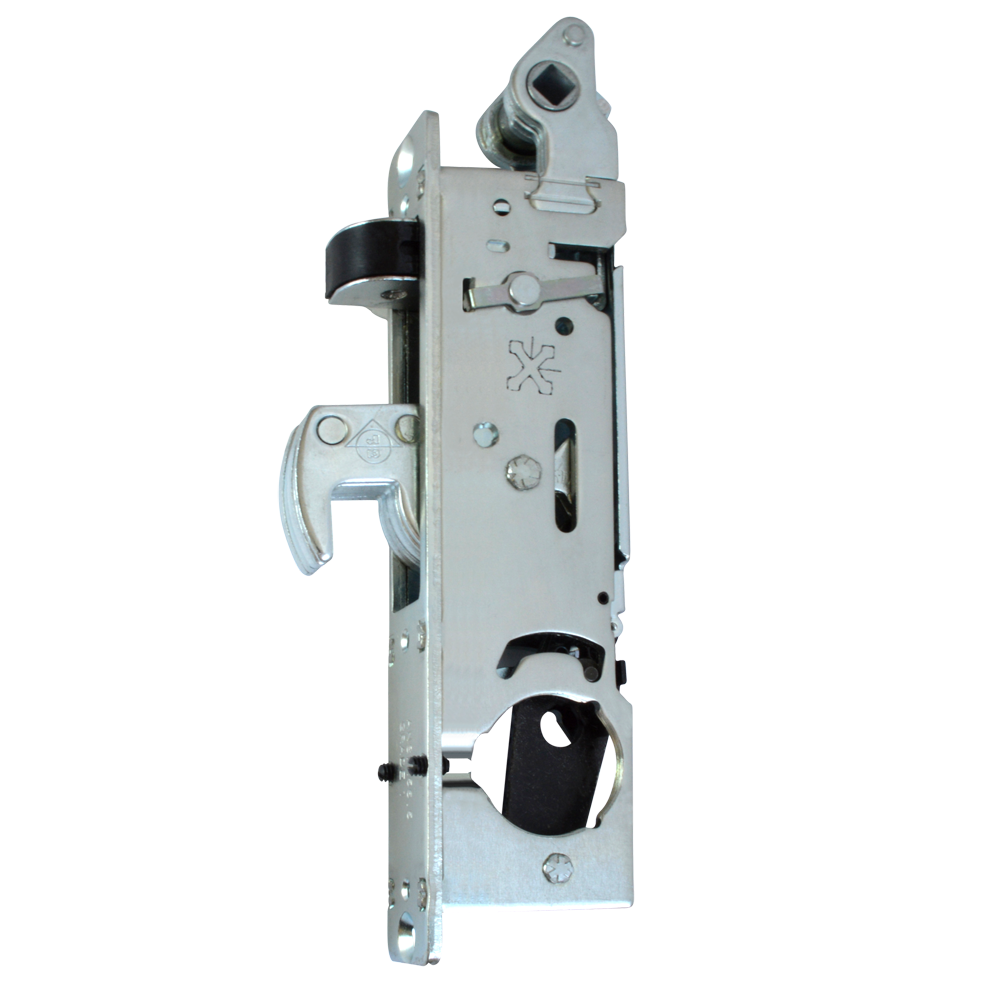 ADAMS RITE MS1890 Mortice Hooklatch Case 28mm - Anodised Aluminium