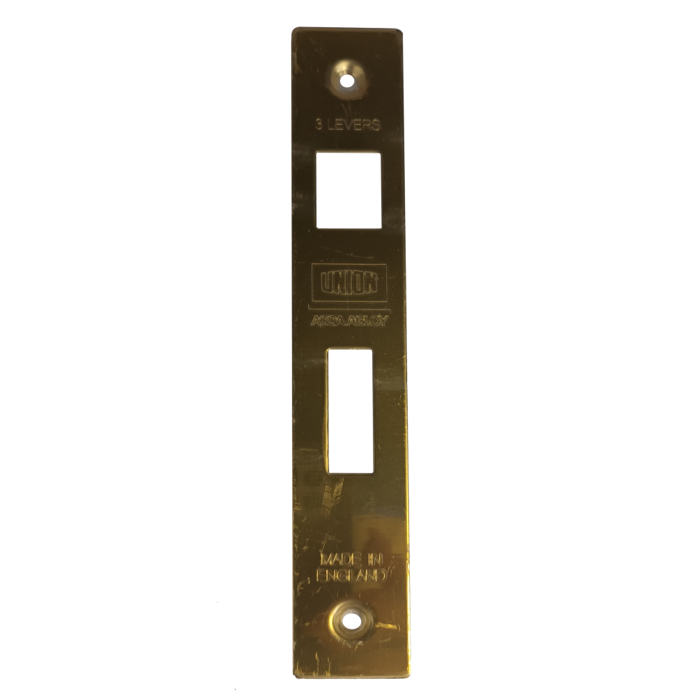 UNION Forend Plate Suits 2277 Sashlock - Polished Brass