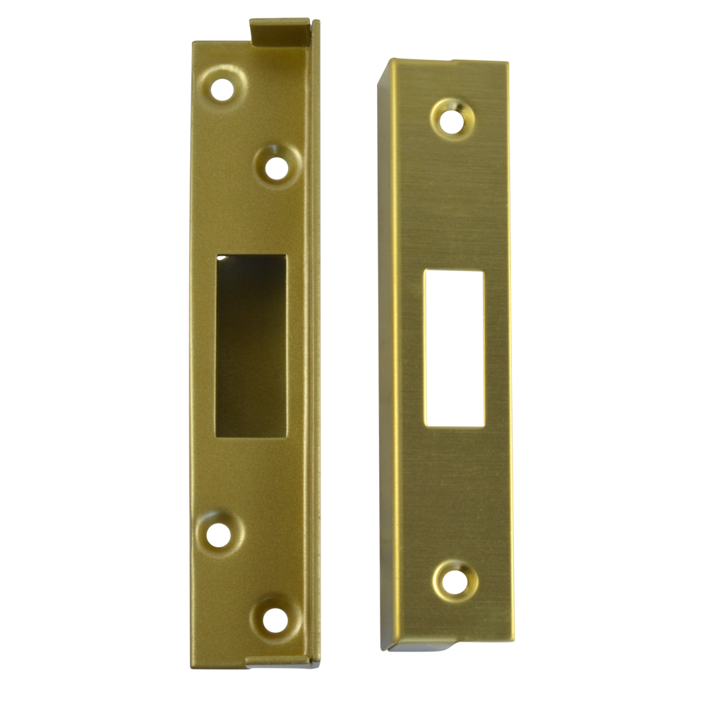 UNION 3G114 Rebate To Suit 3G114, 3G114E & 3G115 Deadlocks 13mm - Polished Brass