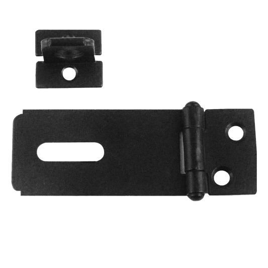 CROMPTON 617 Hasp & Staple 75mm - Black
