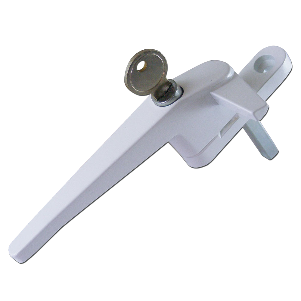 ASEC Cockspur Espag Handle With Spindle Left Handed - White