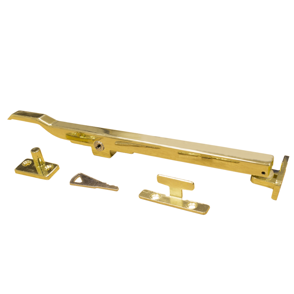 ASEC Locking Window Casement Stay Brass