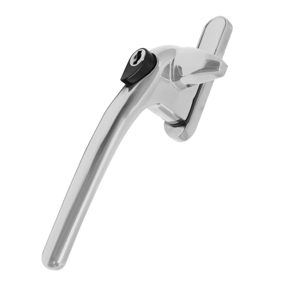 ASEC Adjustable Cockspur Handle Kit (9mm - 21mm) Left Handed - Satin Anodised Aluminium