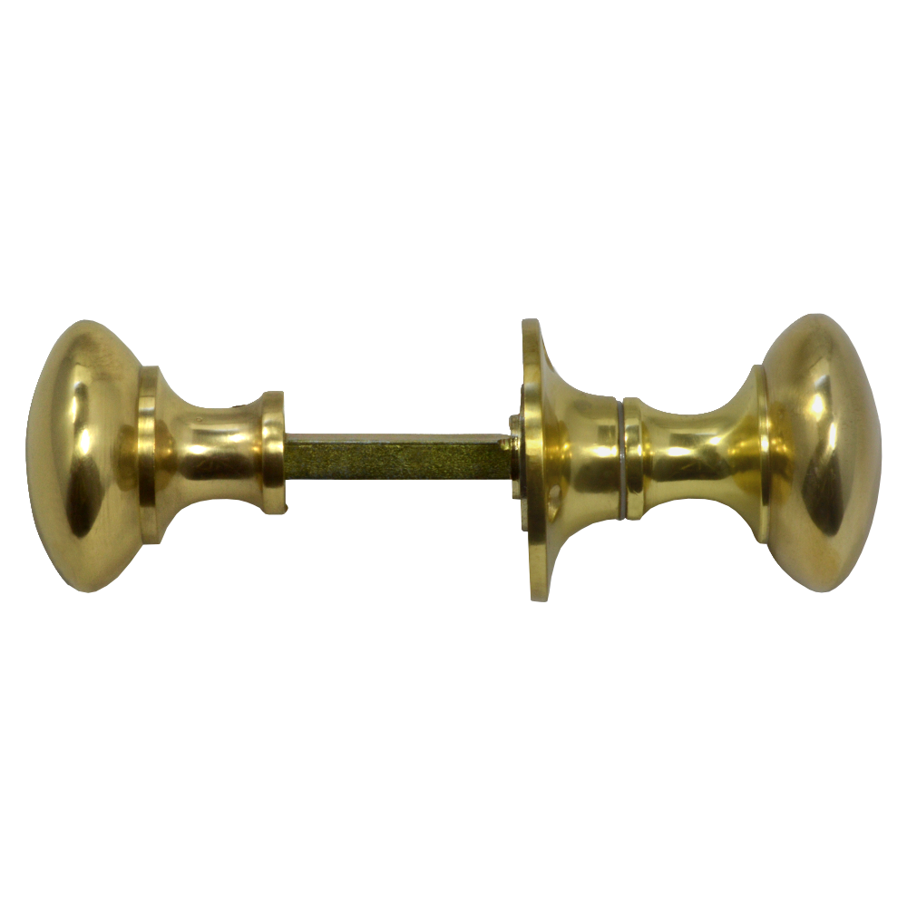 ASEC Rim Knob Set - 50mm Polished Brass