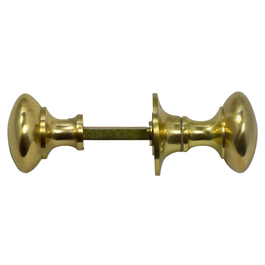 ASEC Rim Knob Set - 50mm Polished Brass