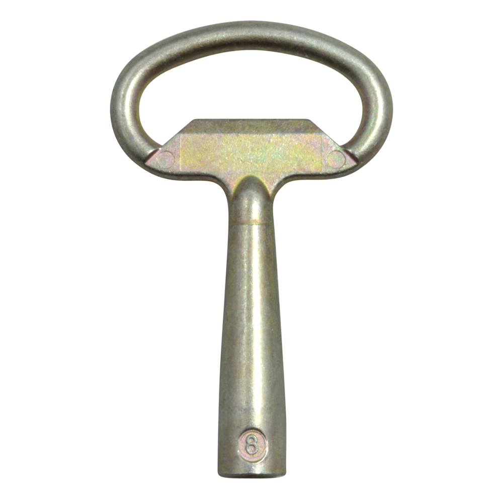 ASEC Meter Box Key 8mm Triangle
