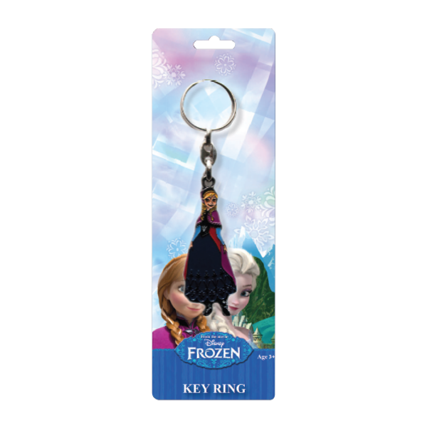 ASEC Frozen Licenced Key Rings Princess Anna Pack of 6