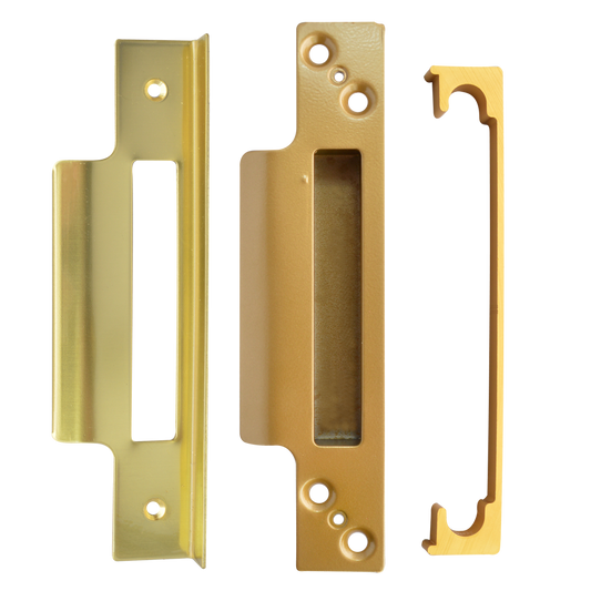 ASEC Rebate To Suit Asec Mortice Key Sashlocks 13mm - Polished Brass