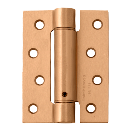 ASEC Spring Hinge 1.5 Pair - Polished Brass