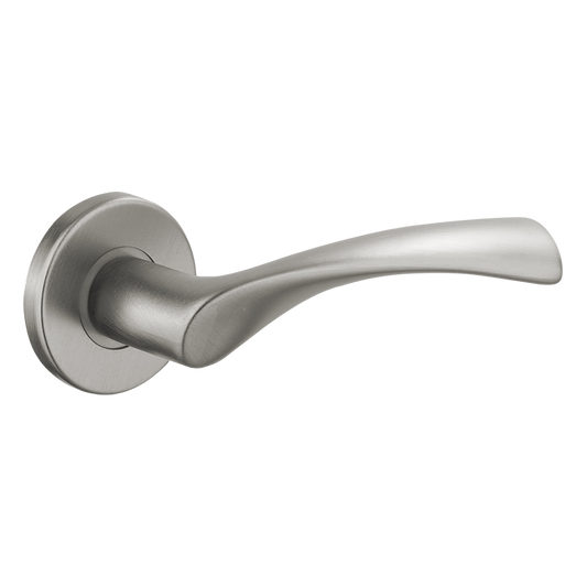 ASEC URBAN Seattle P5 Lever on Round Rose Door Furniture Pro - Stainless Steel