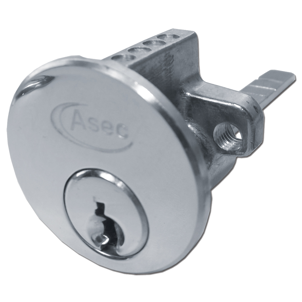 ASEC 5-Pin Rim Cylinder Keyed Alike `A` - Nickel Plated