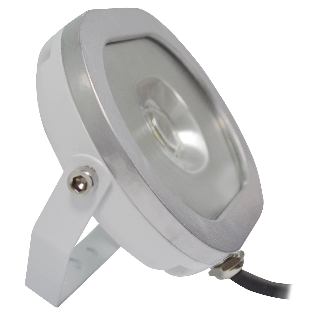 ASEC Ultra Slim Oval LED Floodlight 10W - White