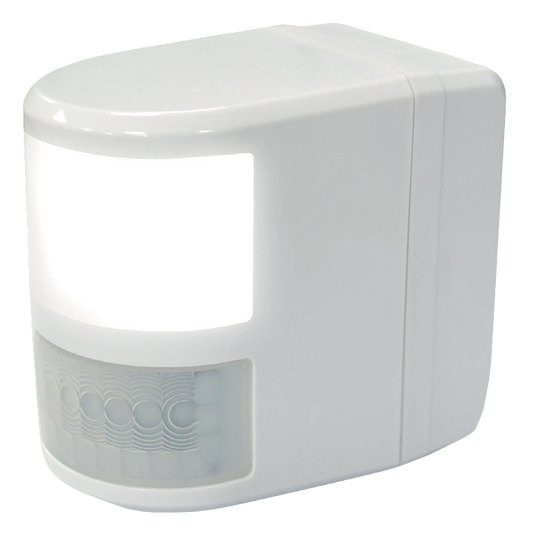 ASEC 180&deg; PIR Detectors with LED Comfort Light White