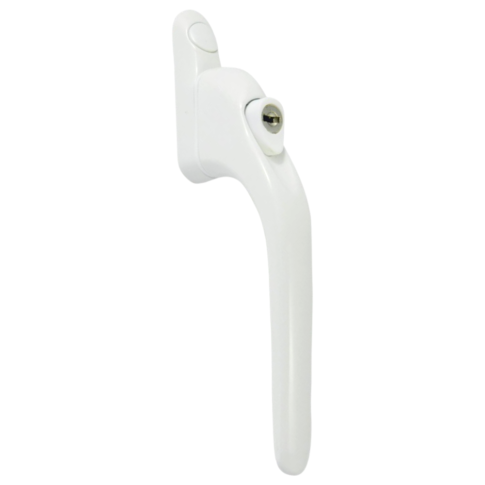ASEC Espag Inline Handle With Spindle 20mm Spindle - White
