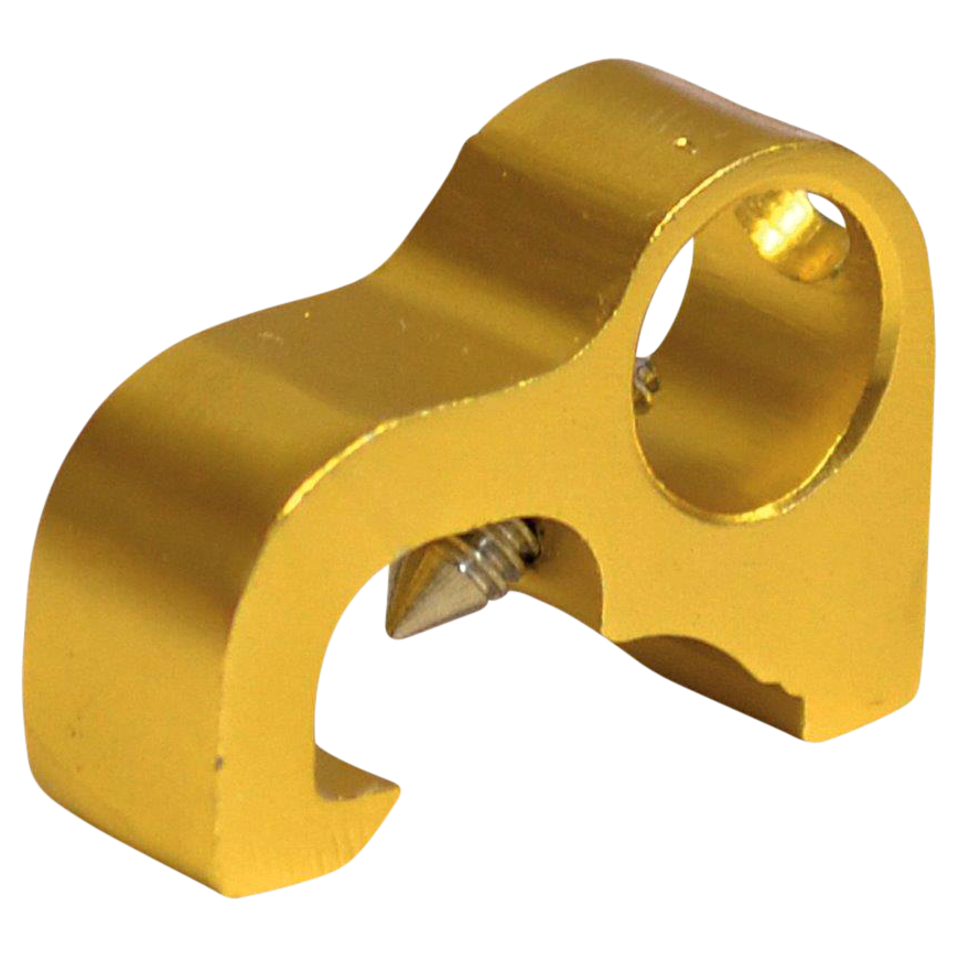 ASEC Aluminium MCB Lockout Toggle Aluminium - Yellow