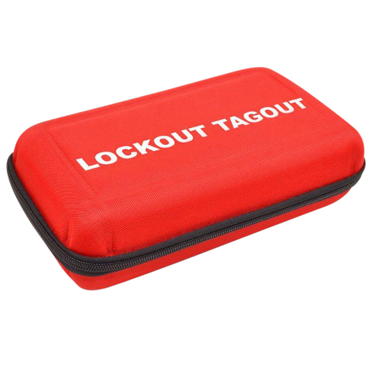ASEC Lockout Shell Case Pouch Red - Red & White