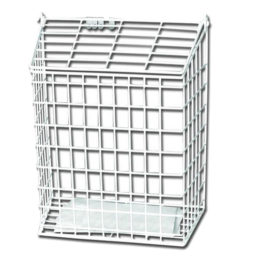 ASEC 62S Small Letter Cage 305mmH x 229mmW x 127mmD - White