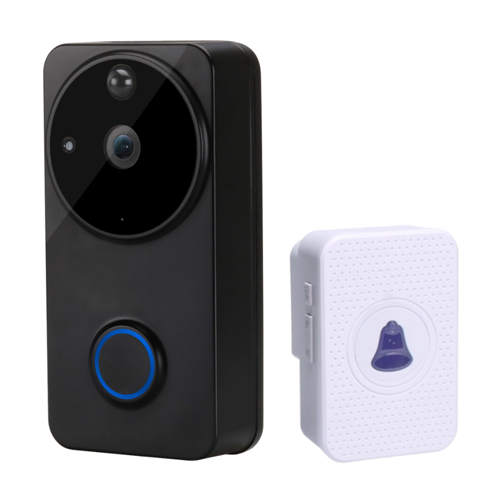 ASEC Smart Video Doorbell Black