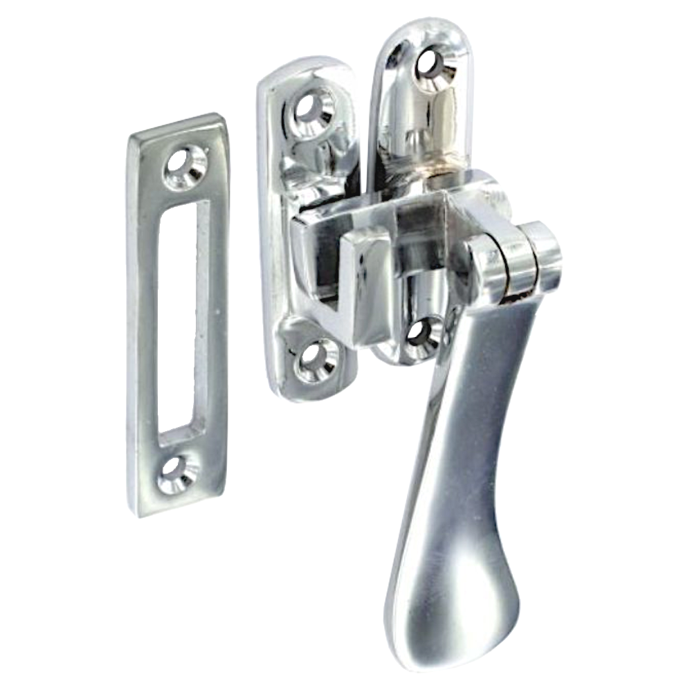 ASEC Victorian Casement Fastener Chrome Plated