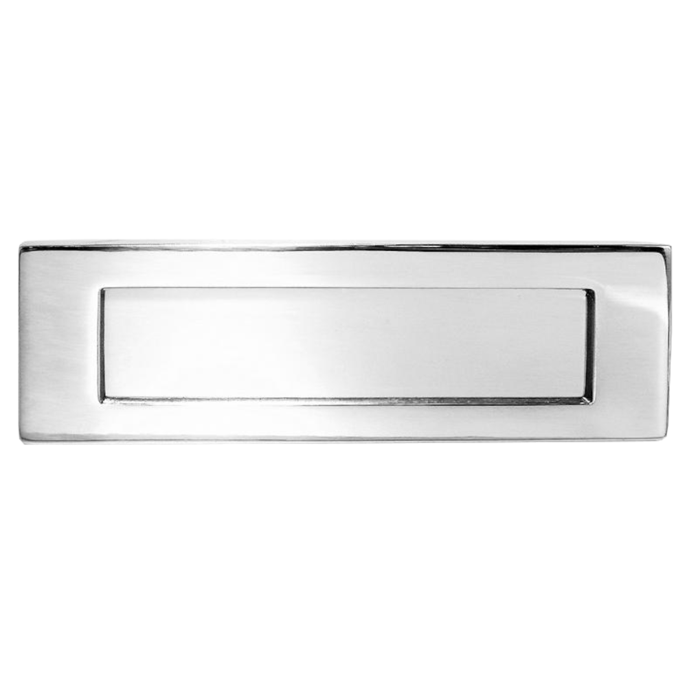 ASEC Victorian Letter Plate 254mm Pro - Chrome Plated