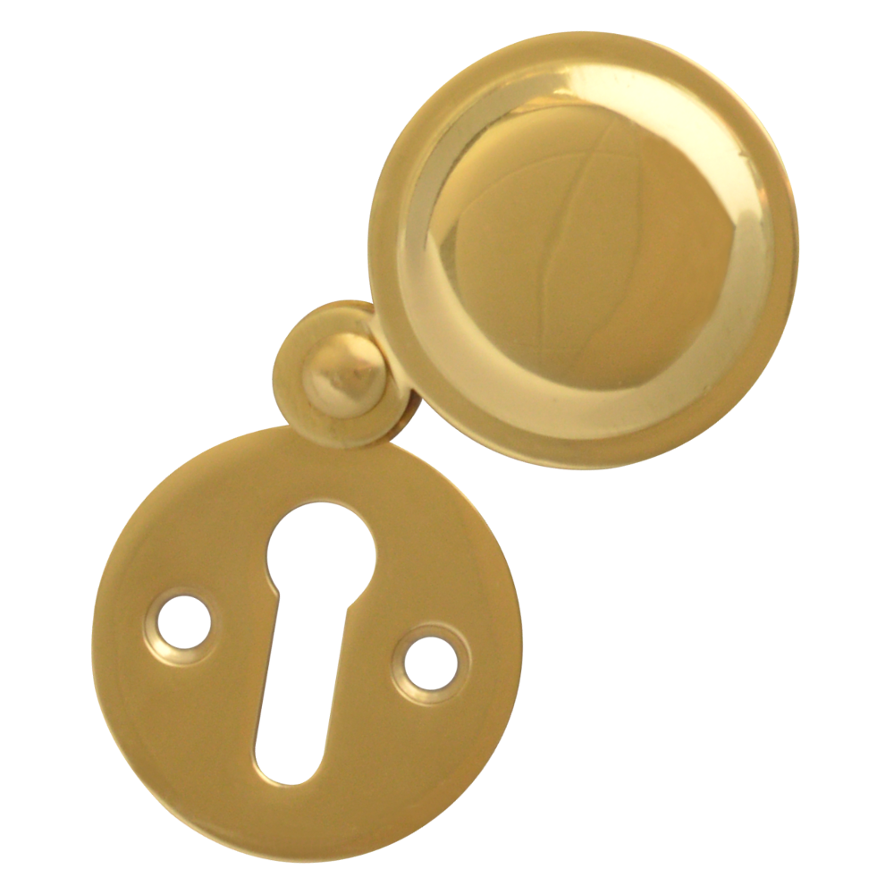 ASEC 32mm Front Fix Escutcheon M42 Covered Pro - Polished Brass