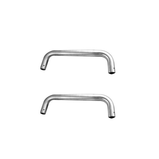 ASEC Back To Back Stainless Steel Pull Handle 150mm - Satin Stainless Steel