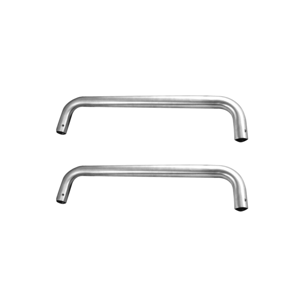 ASEC Back To Back Stainless Steel Pull Handle 225mm - Satin Stainless Steel